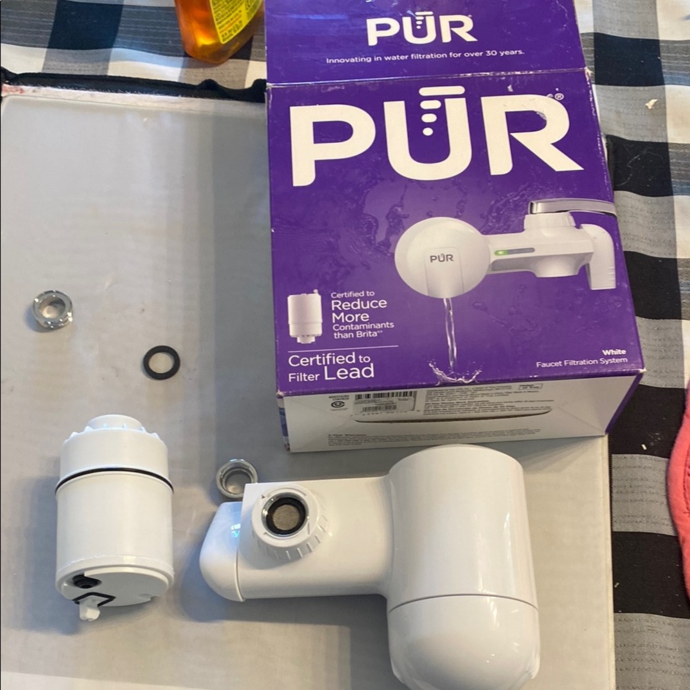 PUR White Faucet Filtration System